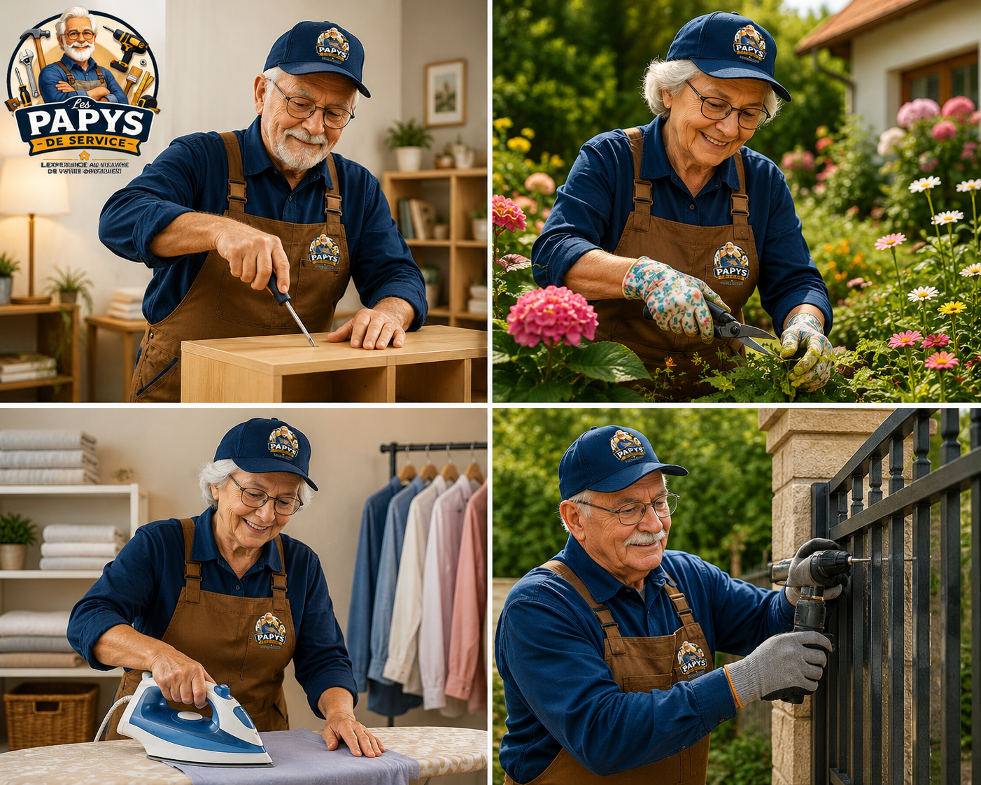 Les Papys de Service