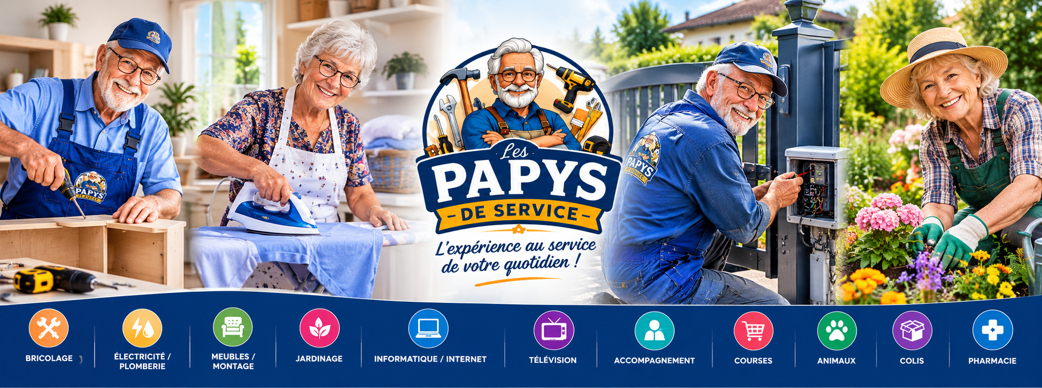 Les Papys de Service